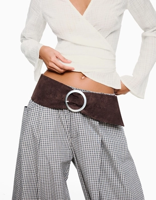 Ремень из искусственной замши- Заказать в России