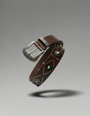 Ремень со стразами- Заказать в России