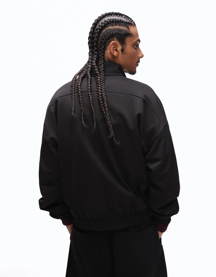 Толстовка на молнии с принтом