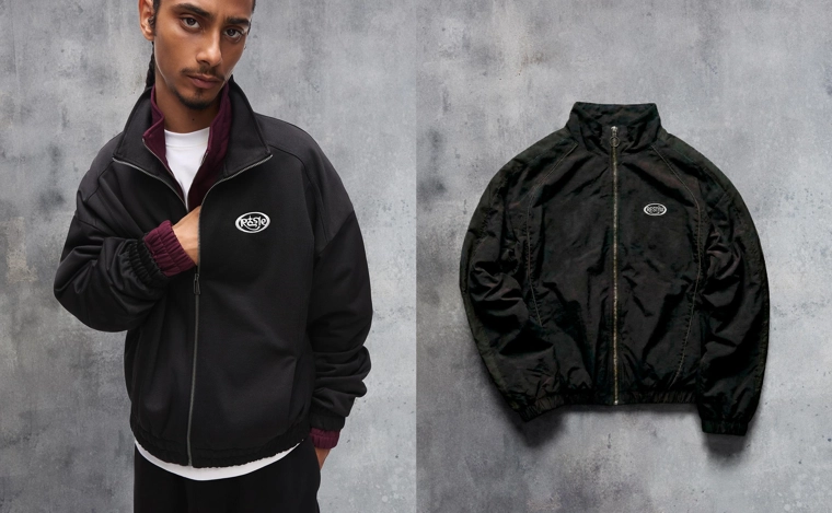 Толстовка на молнии с принтом