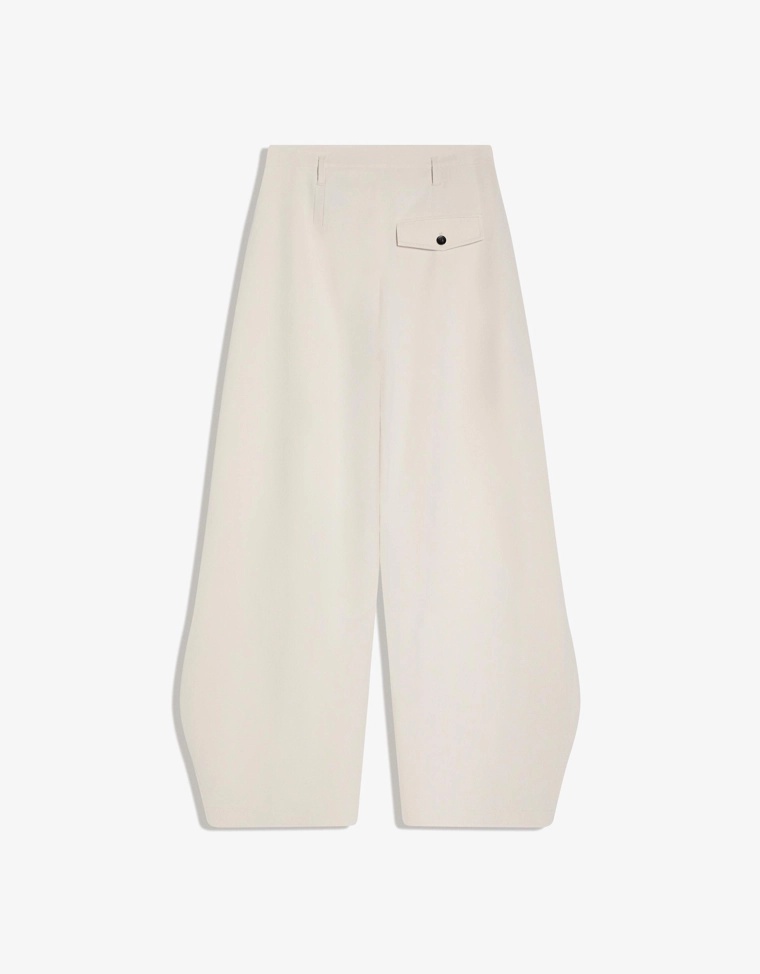 Брюки barrel со складками