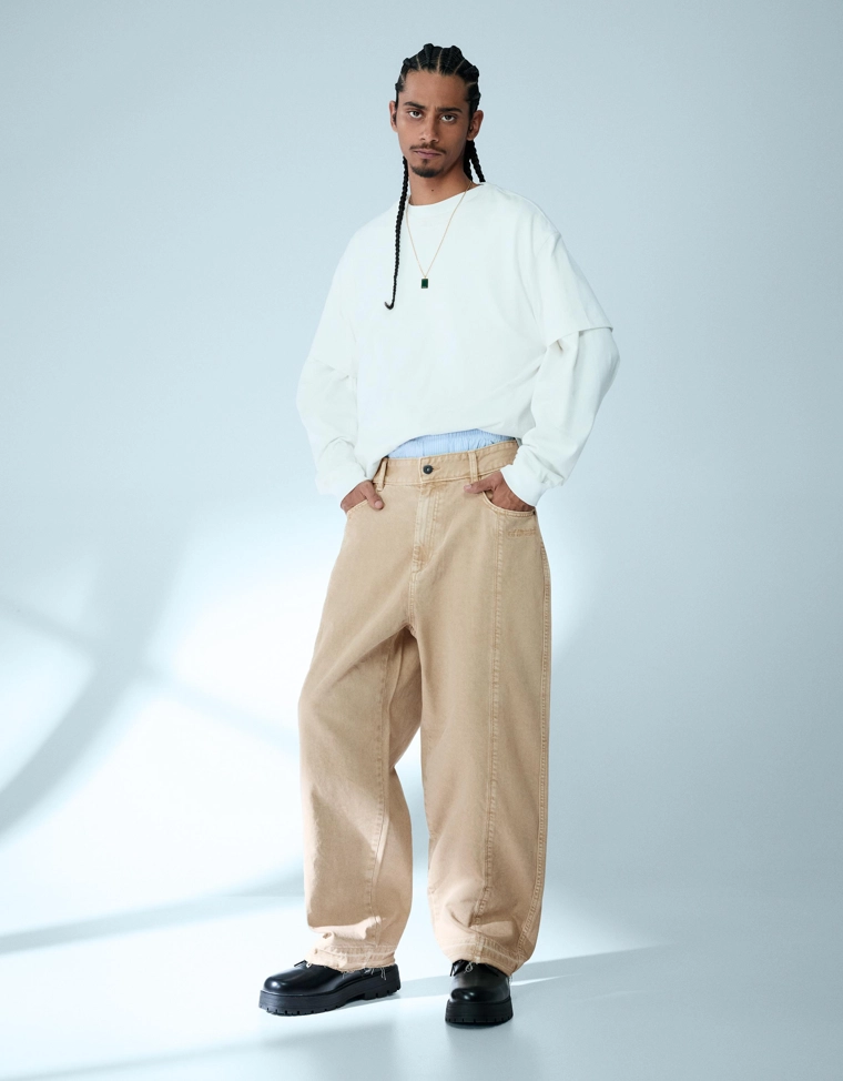 Брюки очень свободного кроя