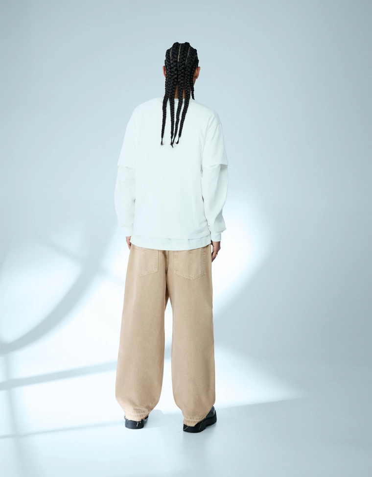 Брюки очень свободного кроя