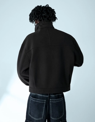 Куртка из фетра на молнии- Заказать в России