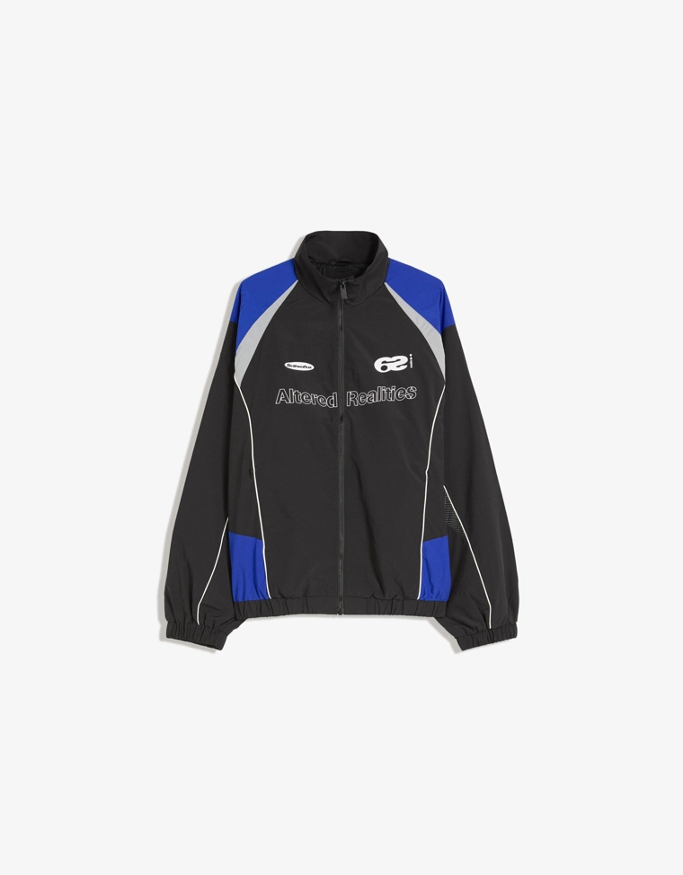 Куртка из высокотехнологичной ткани с принтом