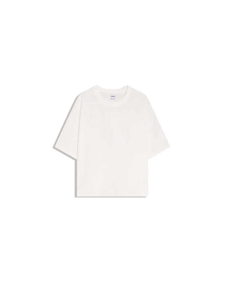 Футболка геометрического кроя с короткими рукавами