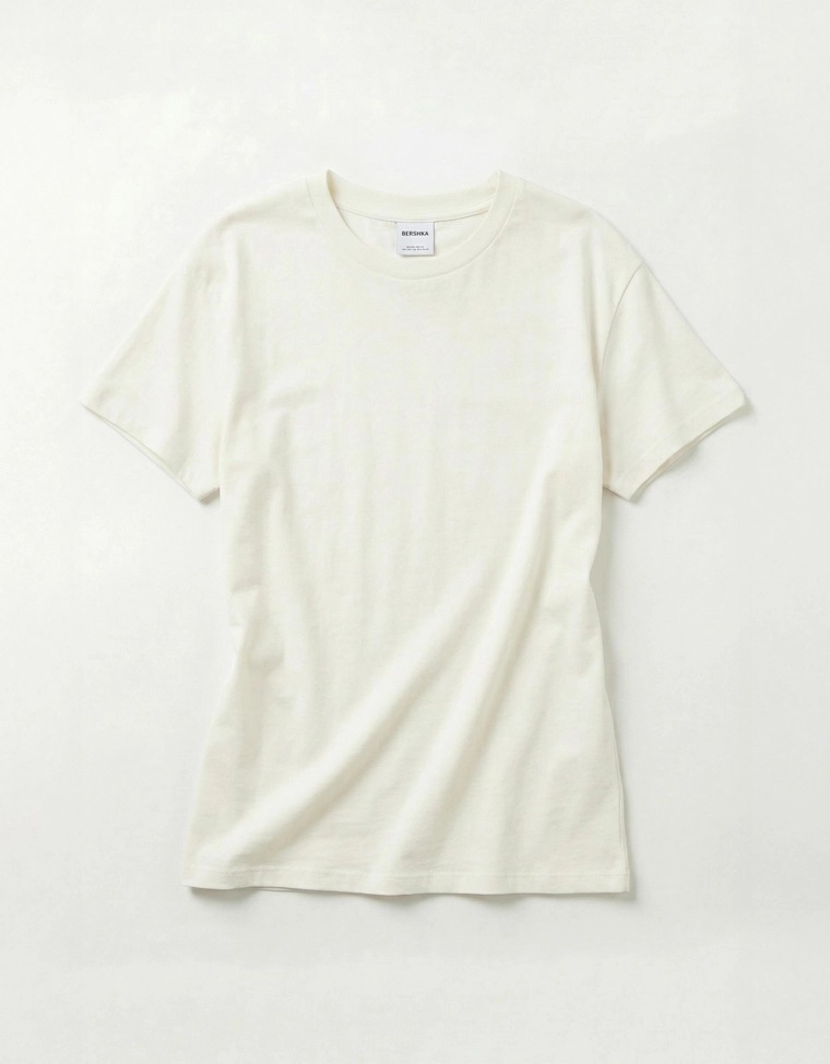 Футболка геометрического кроя с короткими рукавами