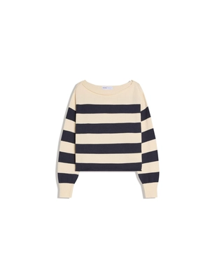 Свитер с вырезом «лодочка»- Заказать в России