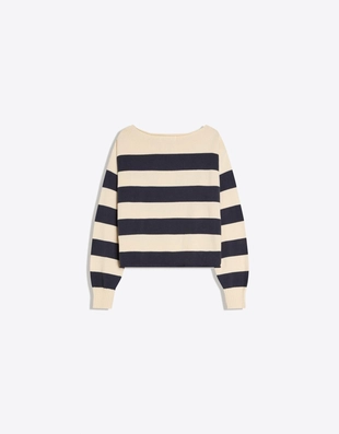 Свитер с вырезом «лодочка»- Заказать в России