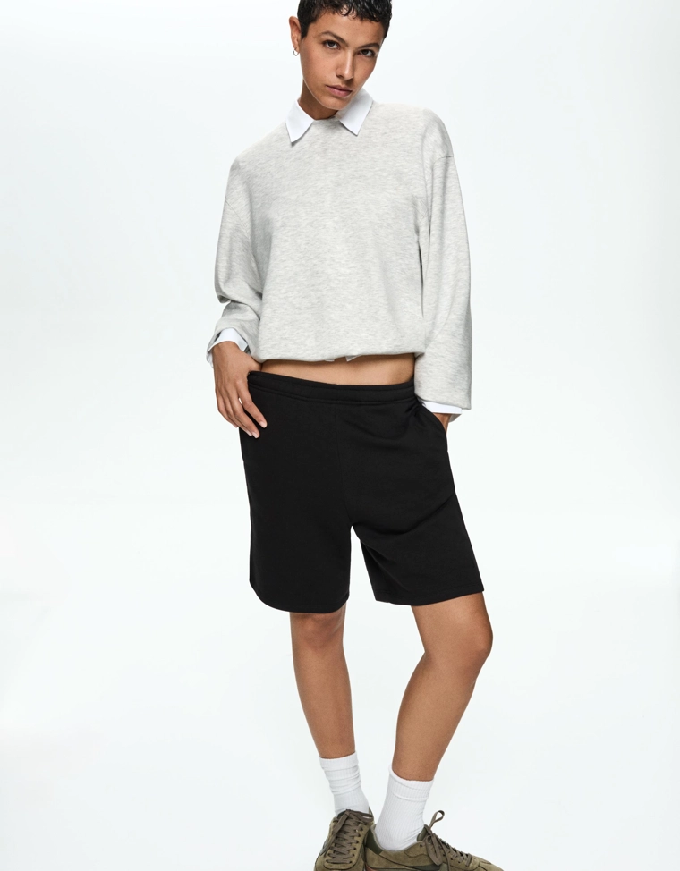 Мягкая толстовка оверсайз с модалом