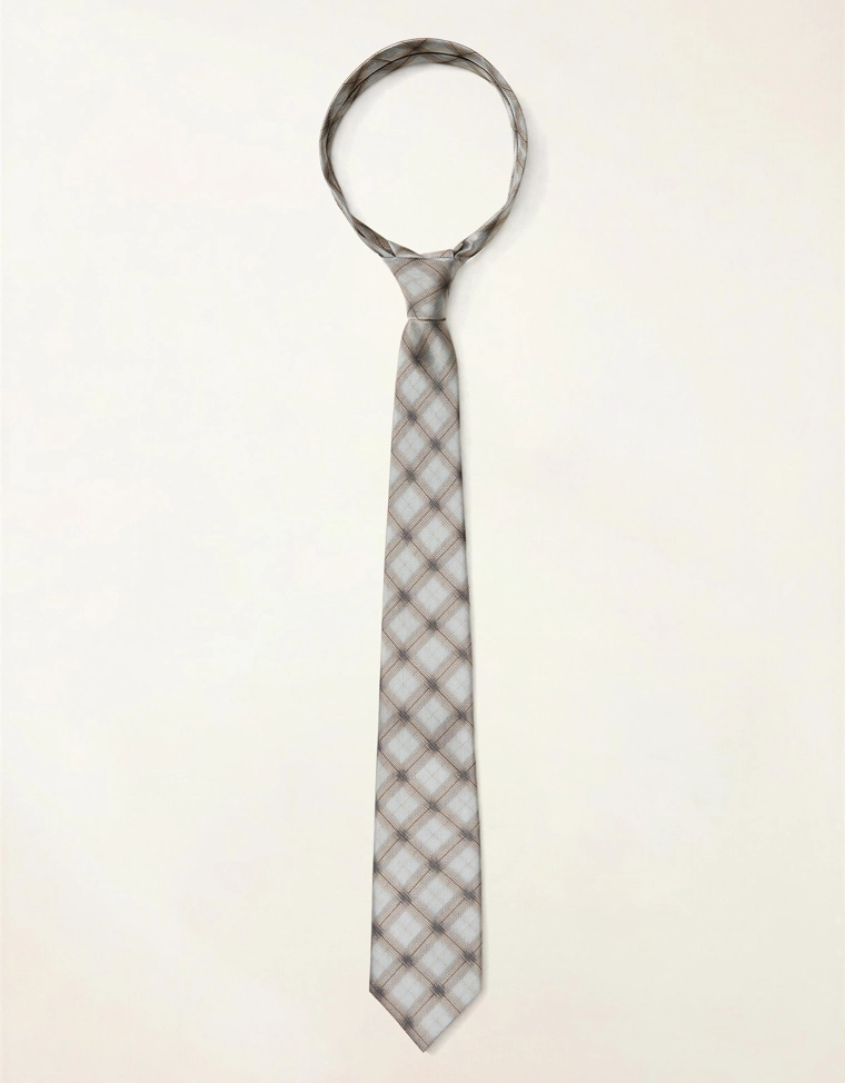 Галстук в клетку