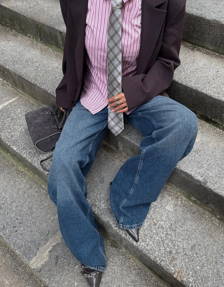 Галстук в клетку