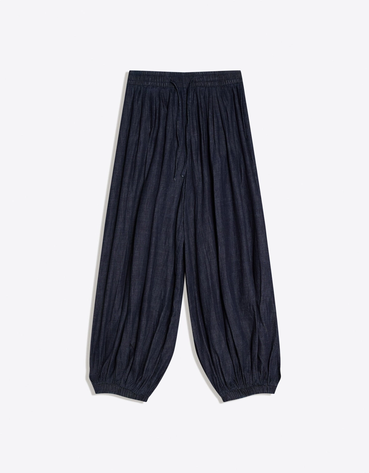 Джинсы-баллоны с низкой посадкой