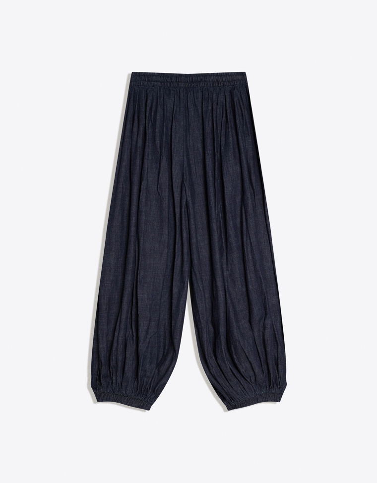 Джинсы-баллоны с низкой посадкой