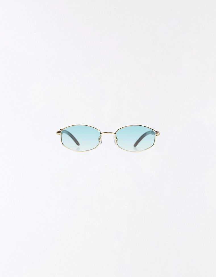 Солнцезащитные очки с дужками под дерево