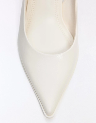 Туфли на среднем тонком каблуке с открытой пяткой- Заказать в России