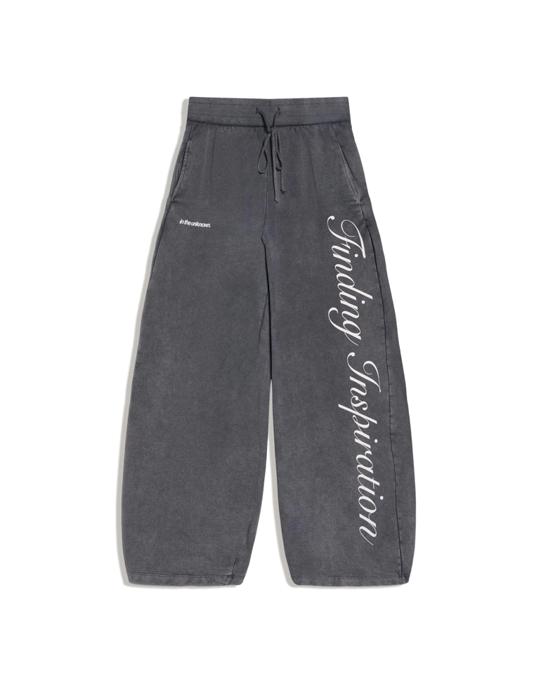 Брюки barrel из мягкой ткани с принтом