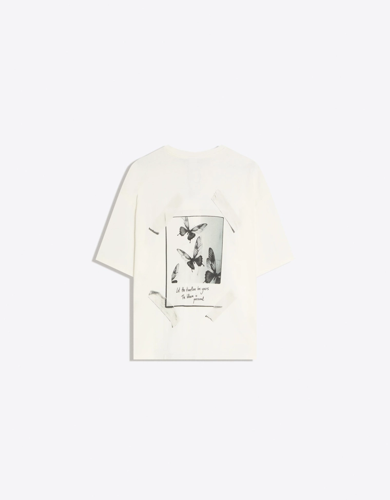 Футболка с короткими рукавами и принтом