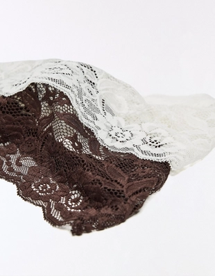 Набор из 2 кружевных лент для мех- Заказать в России