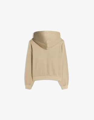 Толстовка геометрического кроя на молнии с вышивкой- Заказать в России