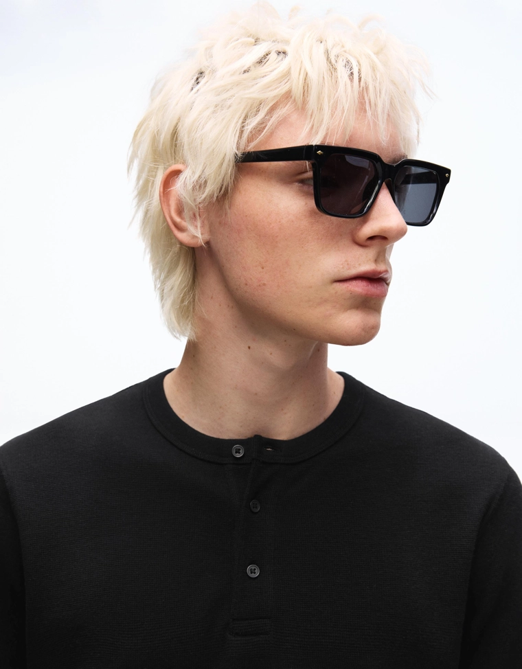 Футболка с короткими рукавами и рифленым узором