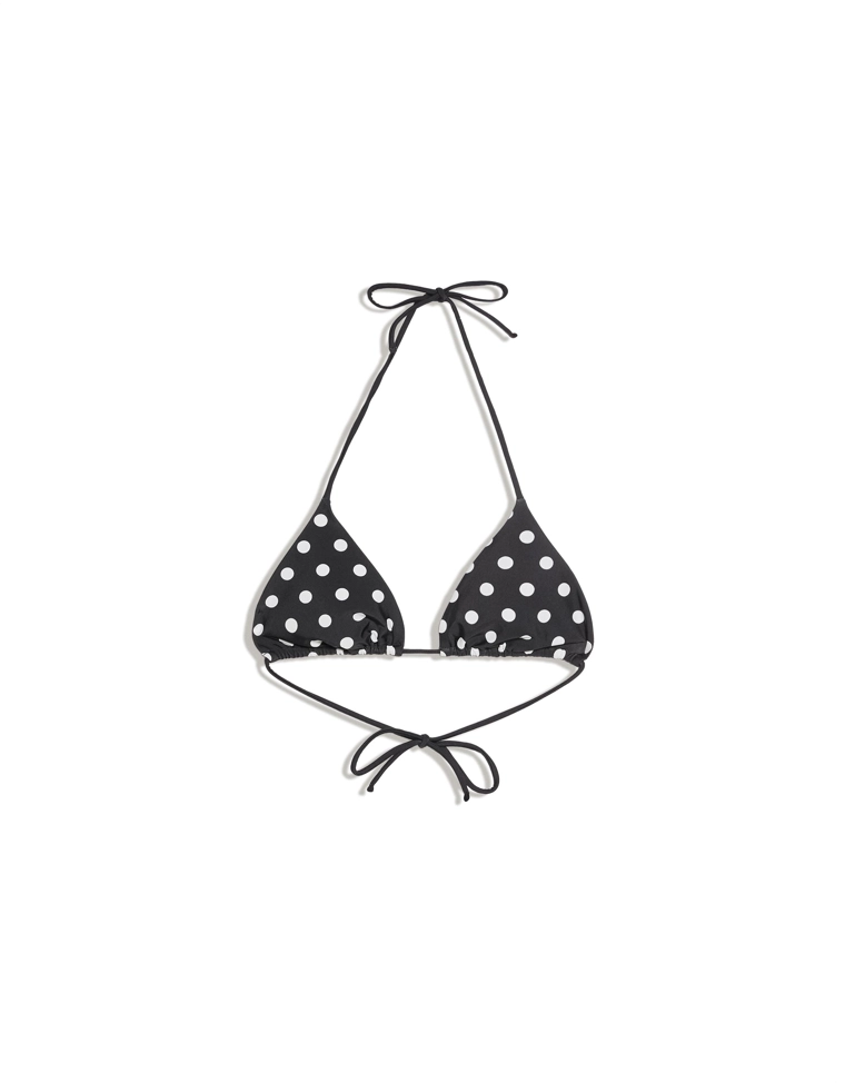 Бюстгальтер бикини в горошек