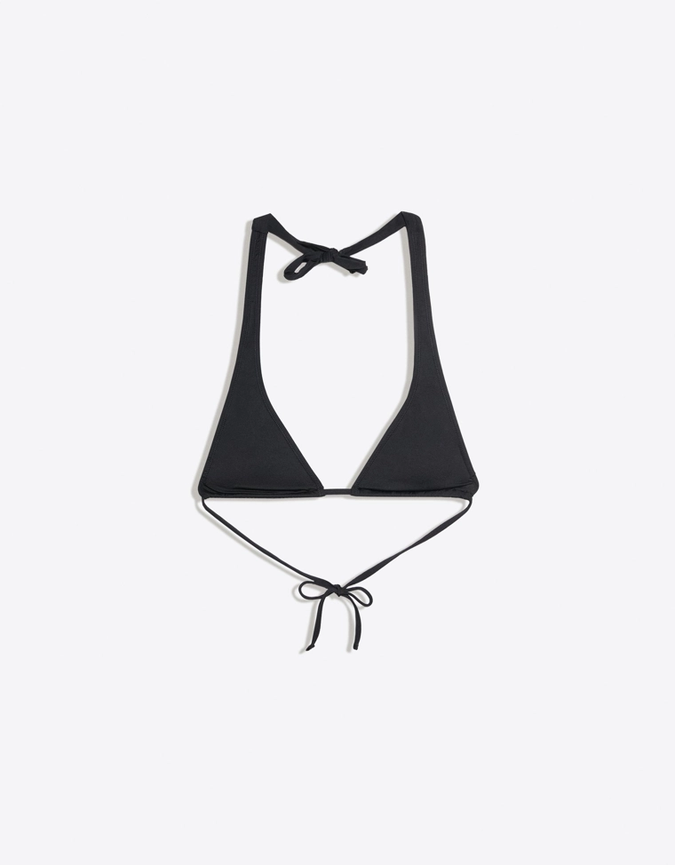 Бюстгальтер бикини с горловиной халтер