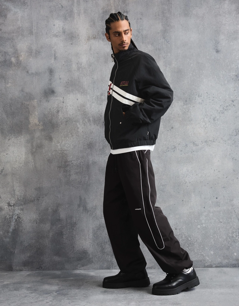 Куртка на молнии с принтом