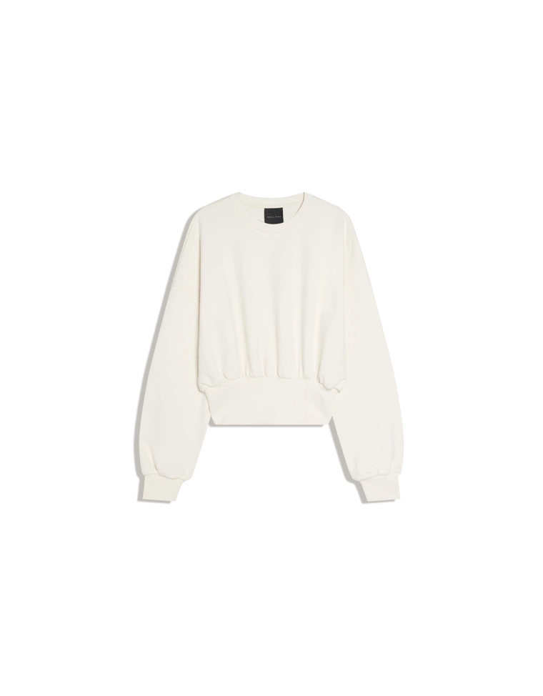 Свитшот с широким поясом