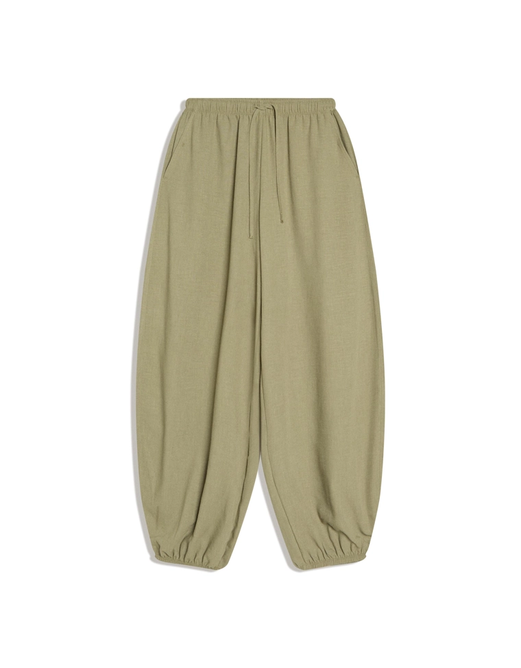 Брюки-шаровары в стиле рустик