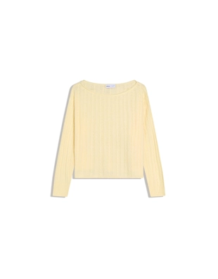 Свитер с узором «косы»- Заказать в России