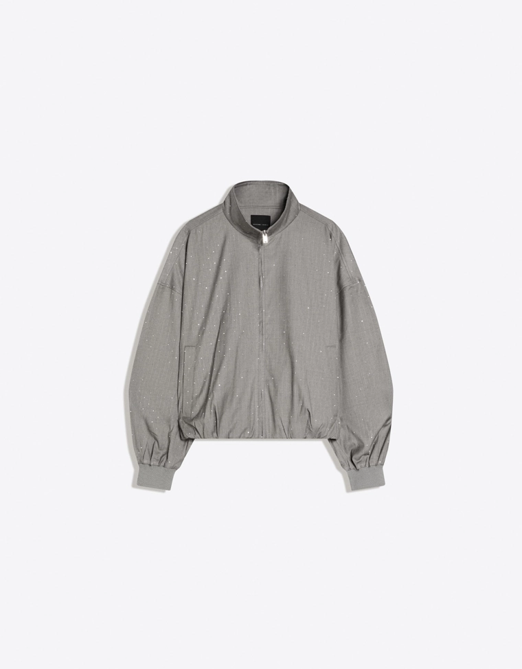 Куртка со стразами