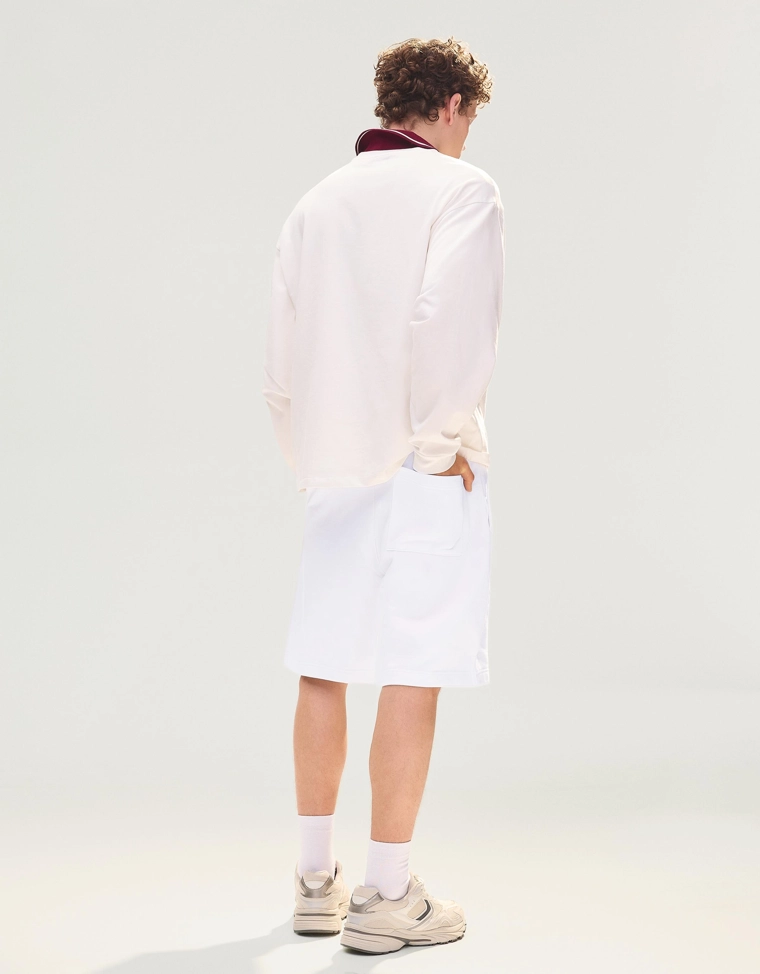 Базовые шорты-бермуды из мягкой ткани