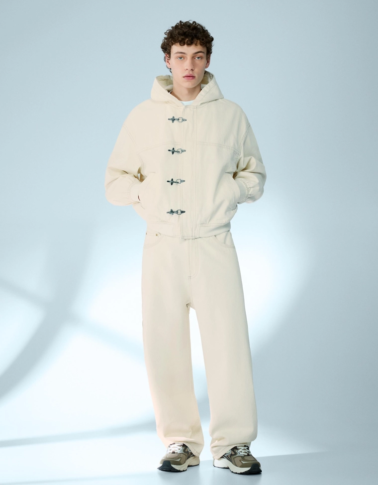 Куртка-бомбер с застежками-тоггл