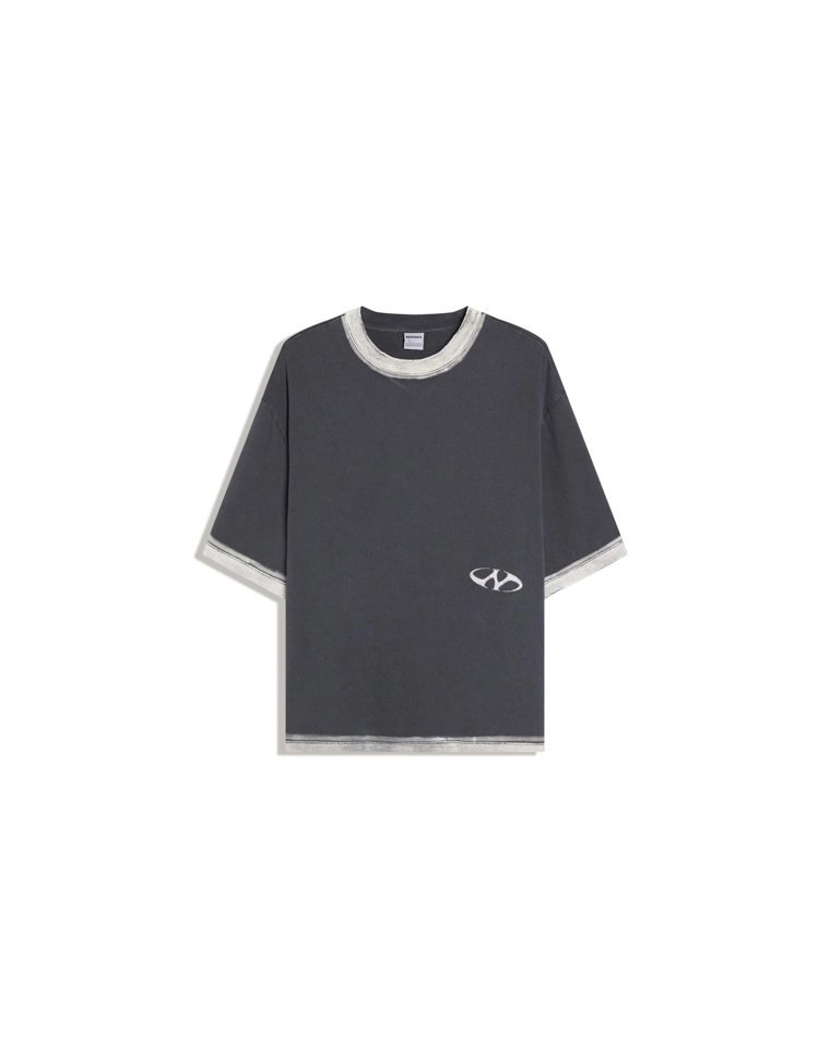 Футболка с короткими рукавами и принтом