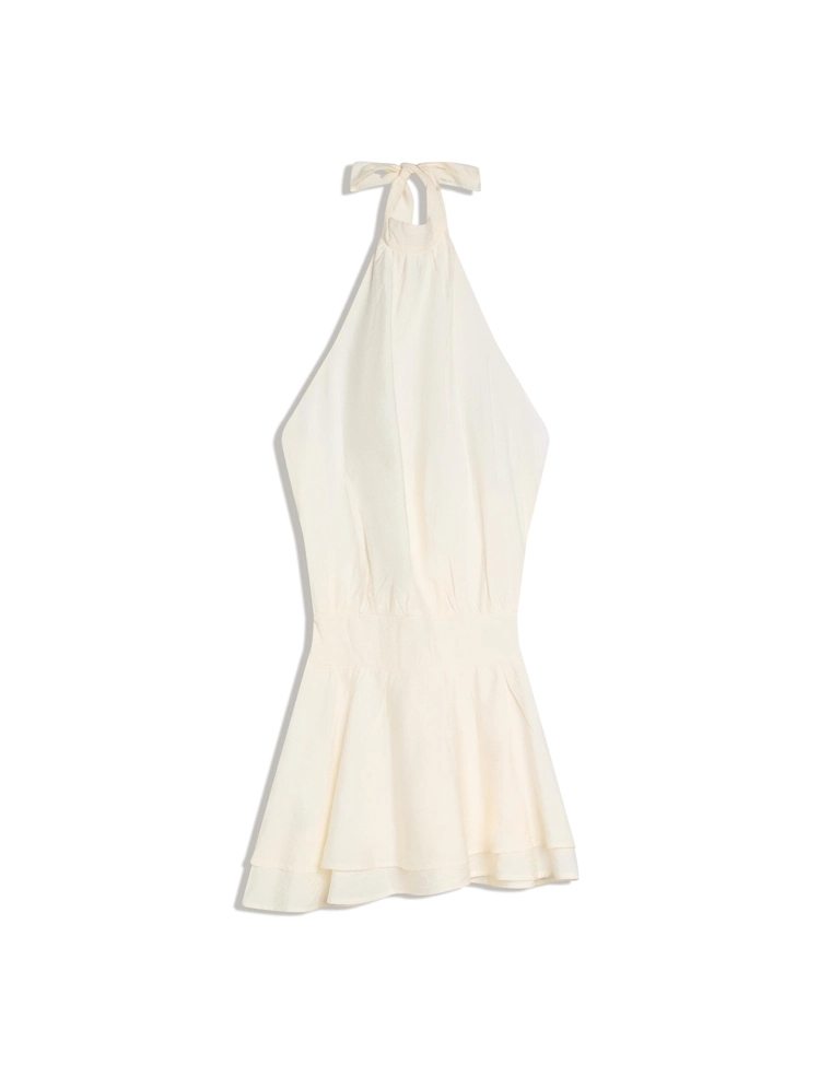 Мини-платье в горошек