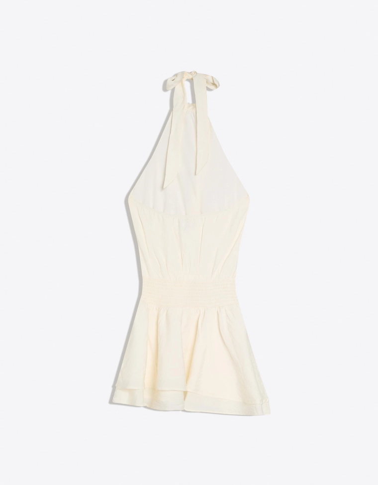 Мини-платье в горошек