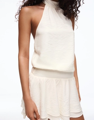 Мини-платье в горошек- Заказать в России