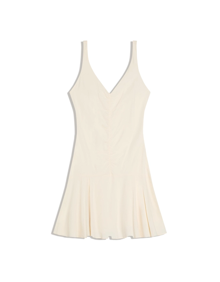 Мини-платье со сборками