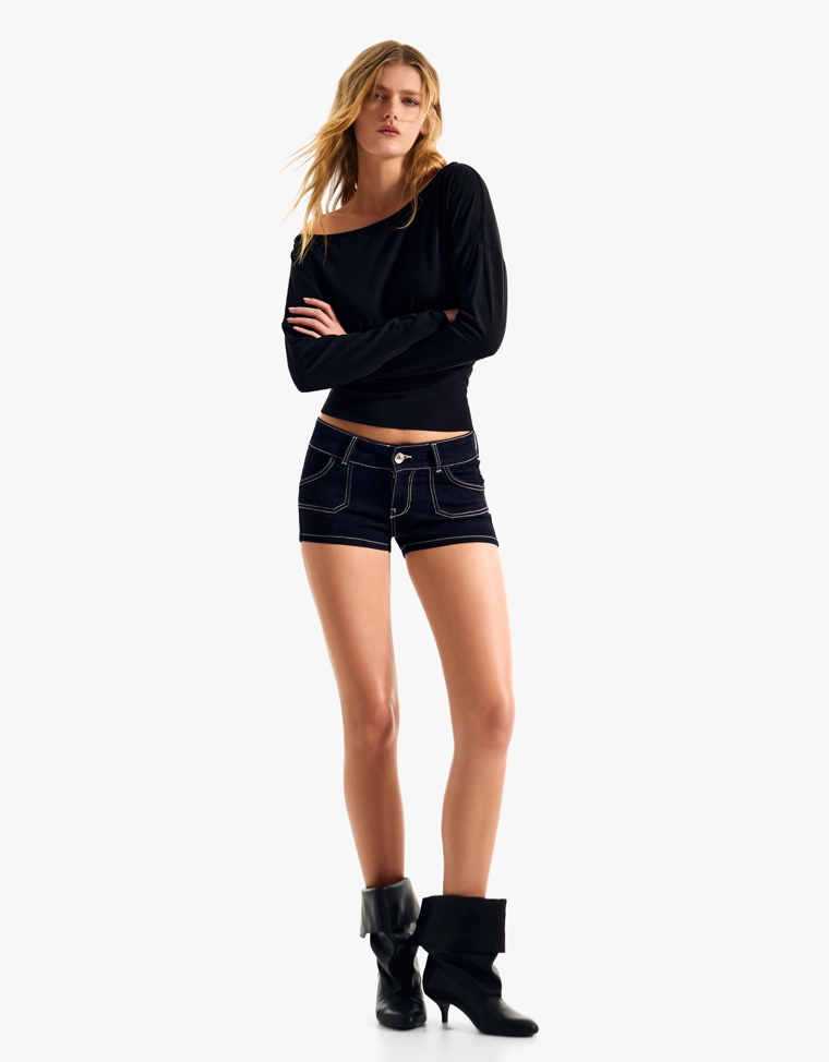 Джинсовые шорты