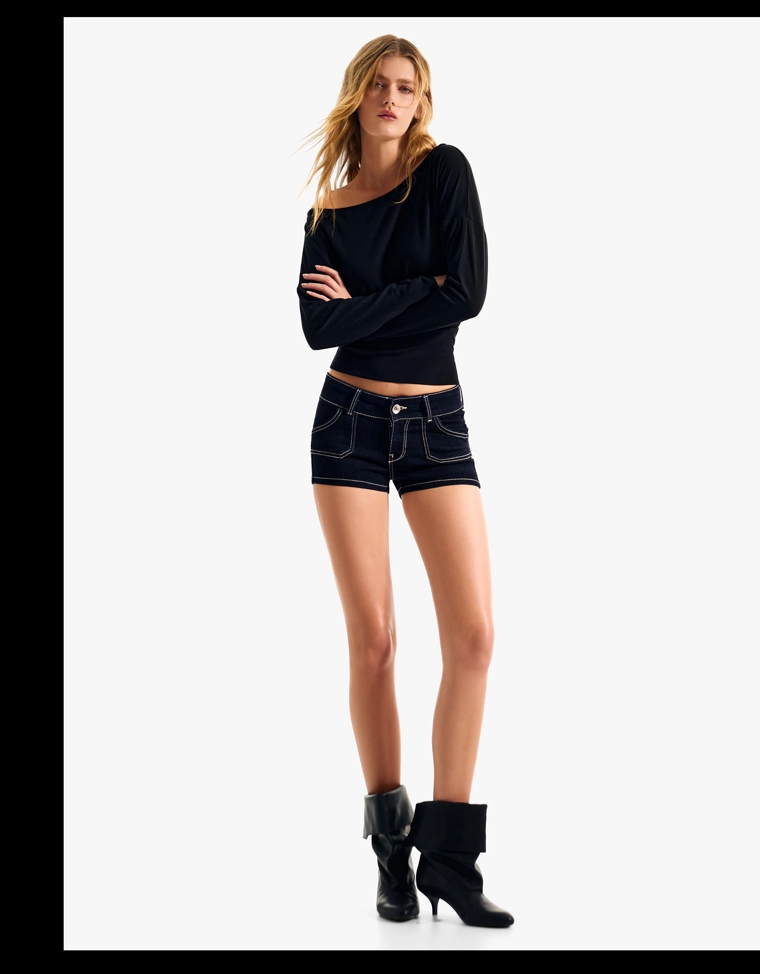 Джинсовые шорты