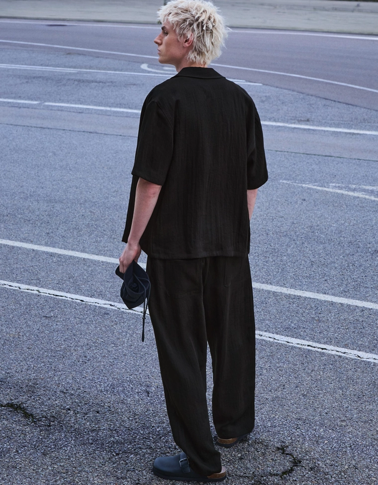 Брюки-супербэгги в стиле рустик