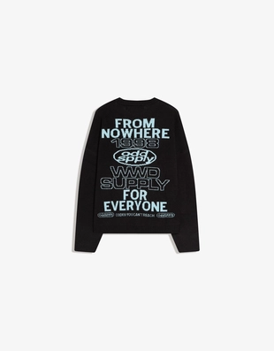 Жаккардовый свитер с принтом- Заказать в России