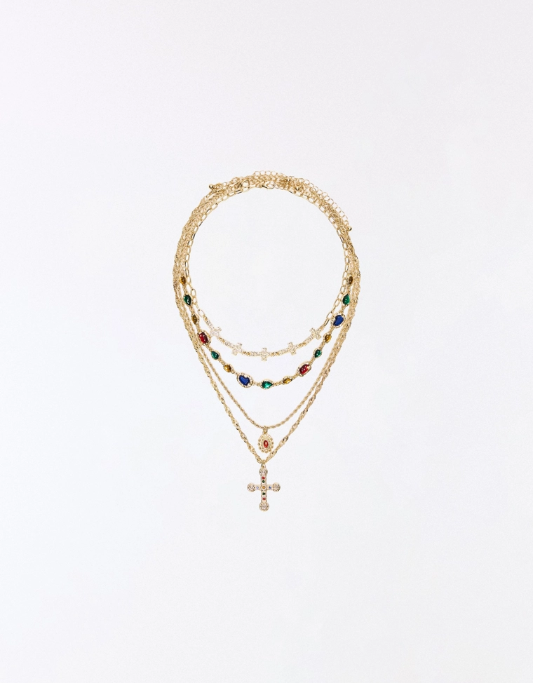 Набор из 4 цепочек с подвесками