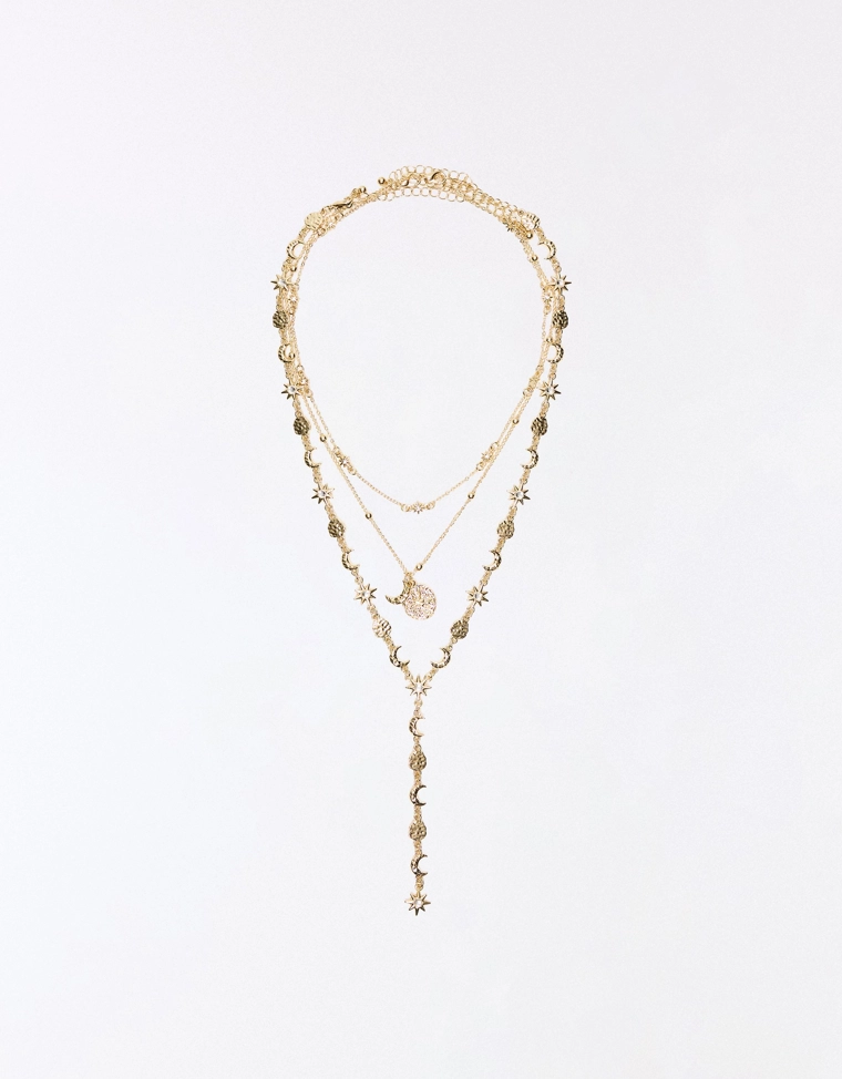 Набор из 3 цепочек с подвесками