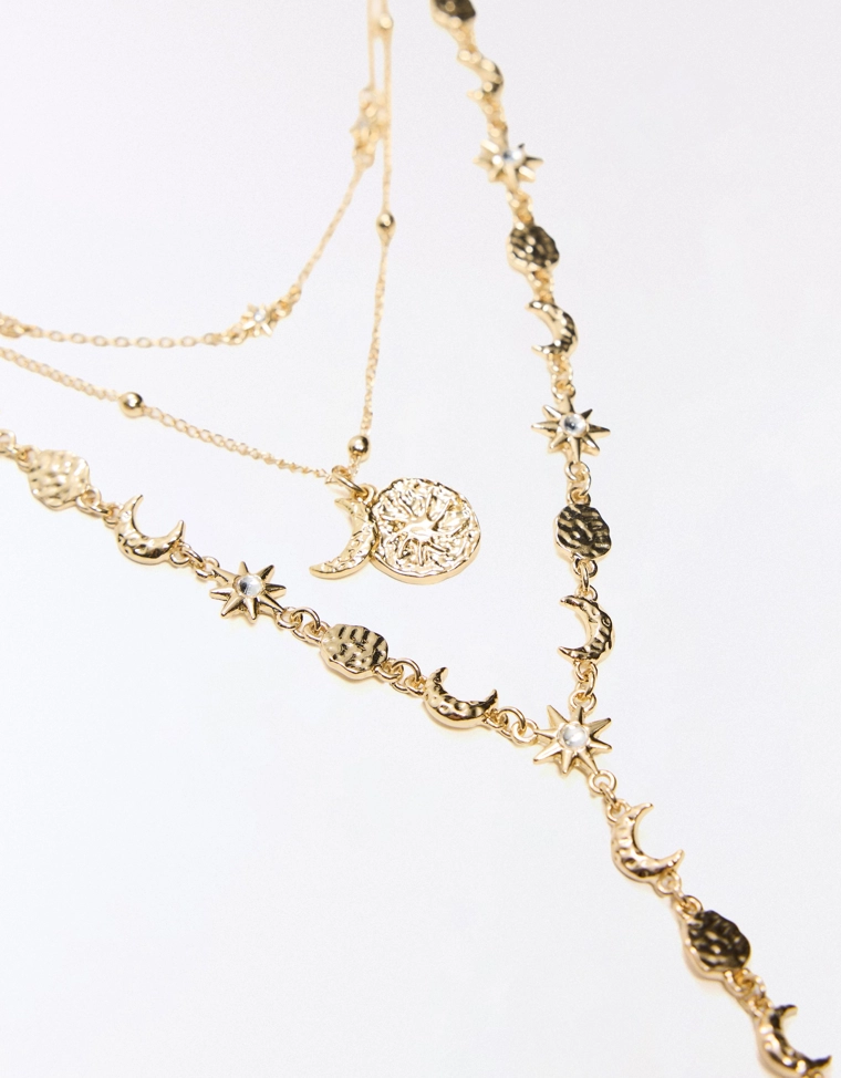 Набор из 3 цепочек с подвесками