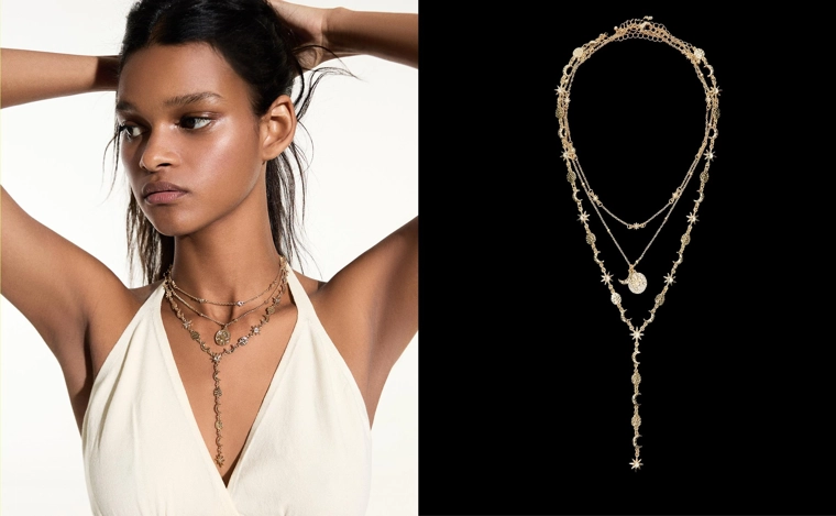 Набор из 3 цепочек с подвесками