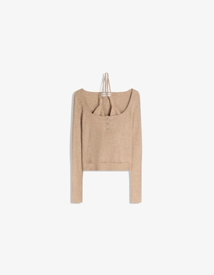 Трикотажный свитер с топом- Заказать в России