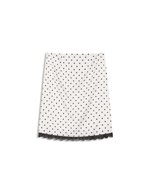 Мини-юбка из сатина- Заказать в России