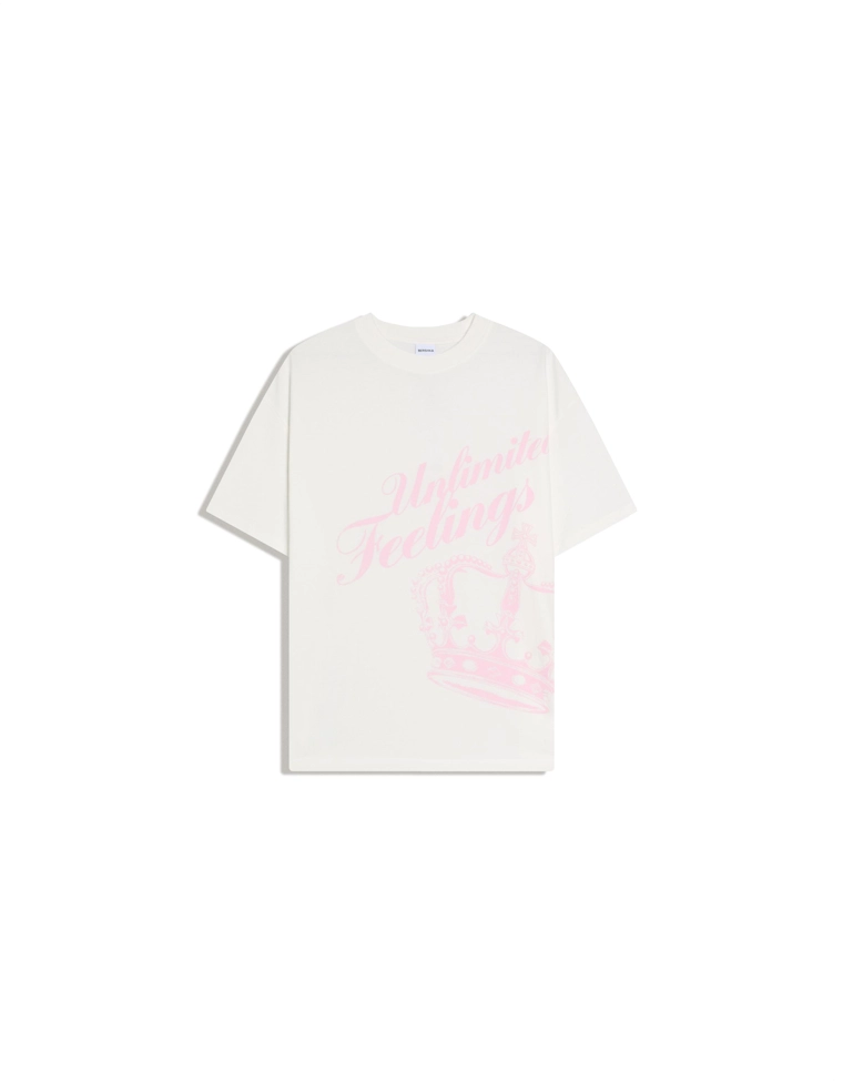 Футболка с короткими рукавами и принтом